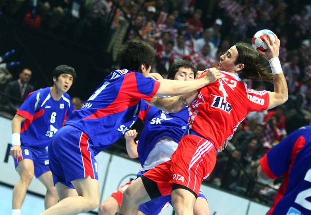 Split: SP 2009, skupina B, Hrvatska - Južna Koreja, pobjeda 27-26