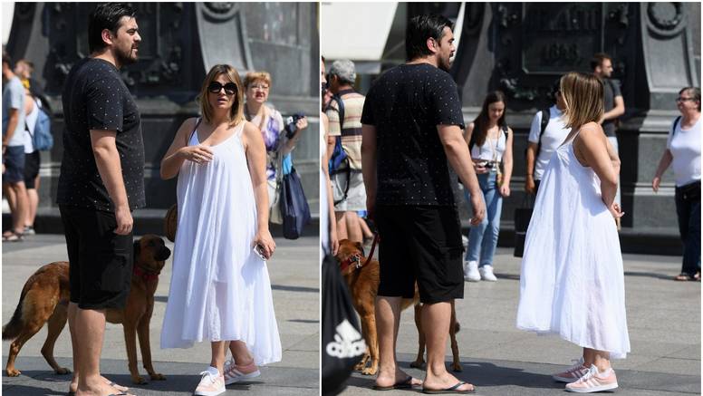 Antonija Blaće sa suprugom: Privukla pažnju u širokoj haljini