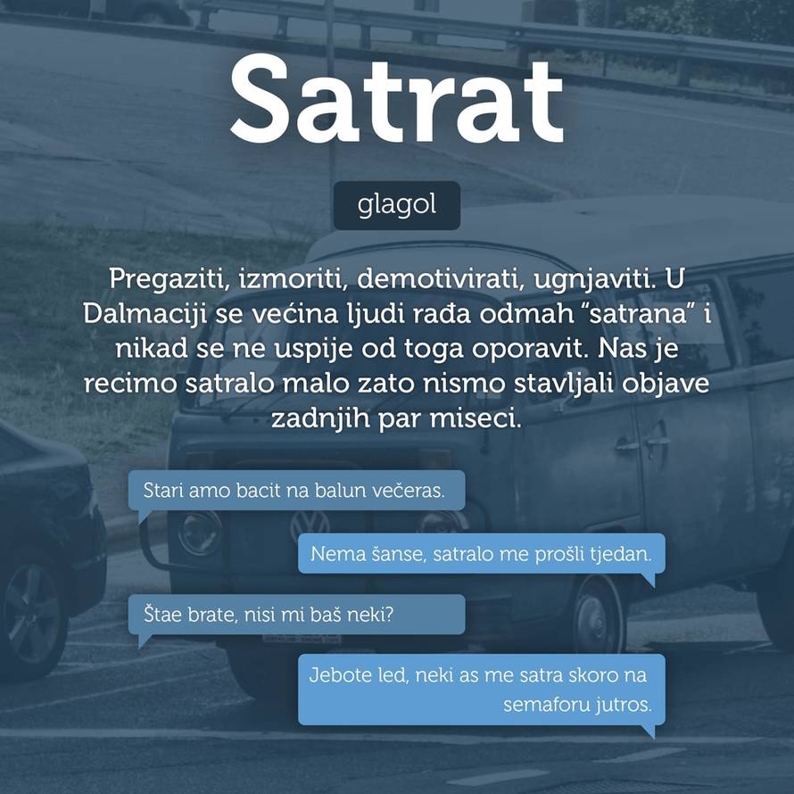 Asti Gospe! Iz dišpeta nejden u program: Džepni rječnik  čestih dalmatinskih izraza