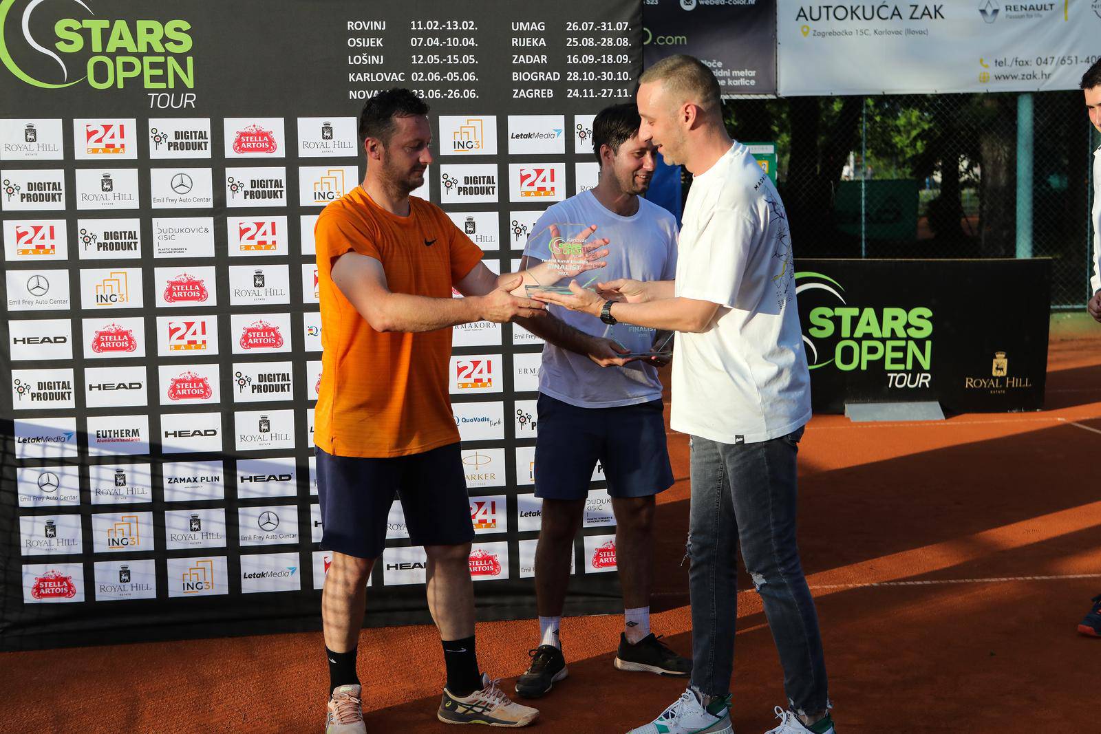 Karlovac: Završen je teniski turnir Stars Open Tour 