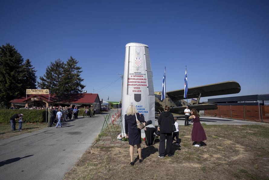 Osijek: Obilježavanje godišnjice osnutka Prvog samostalnog zrakoplovnog voda