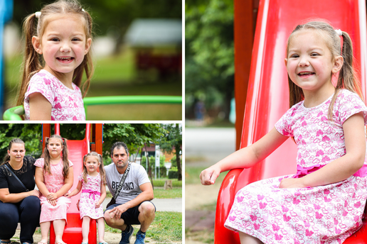 Lorena (5) ro&dstrok;ena je sa srcem na desnoj strani: 'Operirali su je triput, jako smo ponosni na nju'