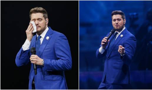 Bublé nastupio u Areni: 'Hvala što ste došli, ja sam poluhrvat'