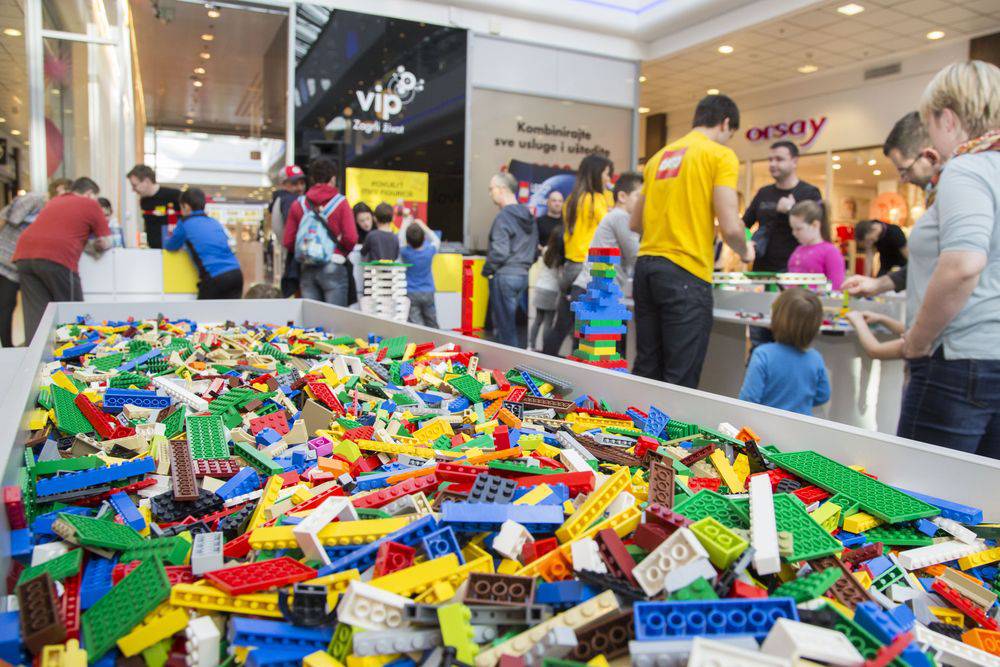 Ne propustite veliki LEGO® Festival u City Centeru one!