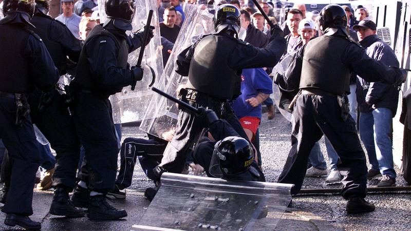 Rioted riots in Northern Ireland