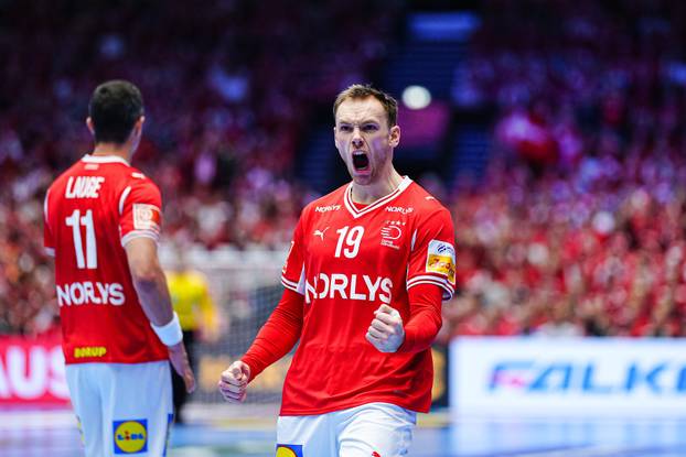 DEN, Spanien vs. Daenemark, Handball, EHF Europameisterschaft 2026, Hauptrunde, Spieltag 2, 24.01.2026