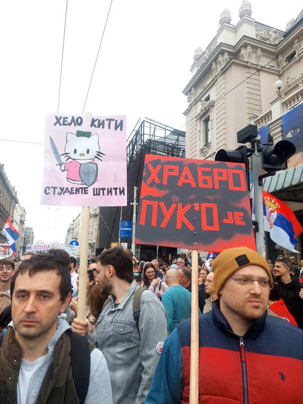 200 slika s masovnog prosvjeda