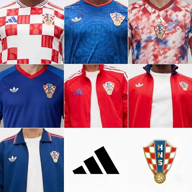 FOTO 'Vatreni' od danas nose dresove Adidasa. Kakvi su vam?