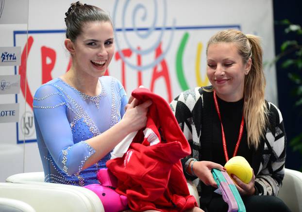 Zagreb: Katarina Kitarovi? nastupila u slobodnom programu ISU Grand Prix Croatia Cup