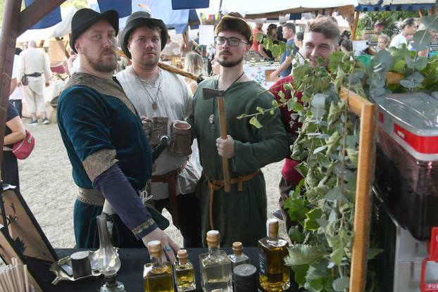 Doček kralja Ludovika Anžuvinca na Renesansnom festivalu u Koprivnici