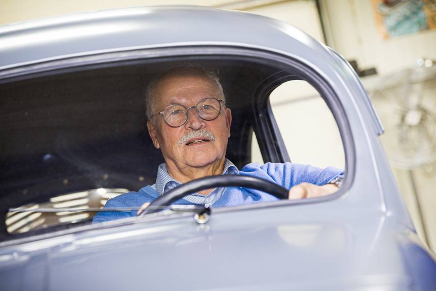  Hessisch Oldendorf: Traugott Grundmann vlasnik je jednog od prvih prototipova VW Bube