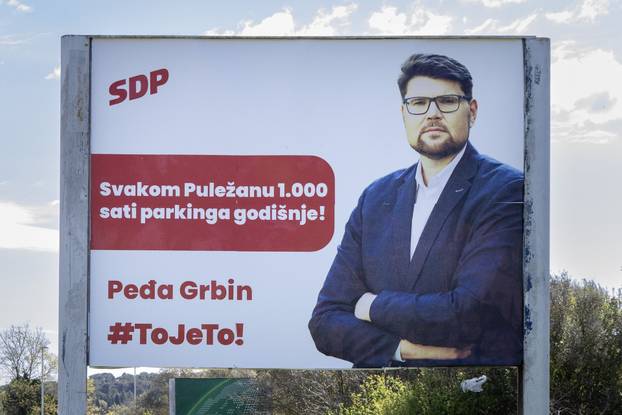 Predizborni Plakati u Puli i okolici