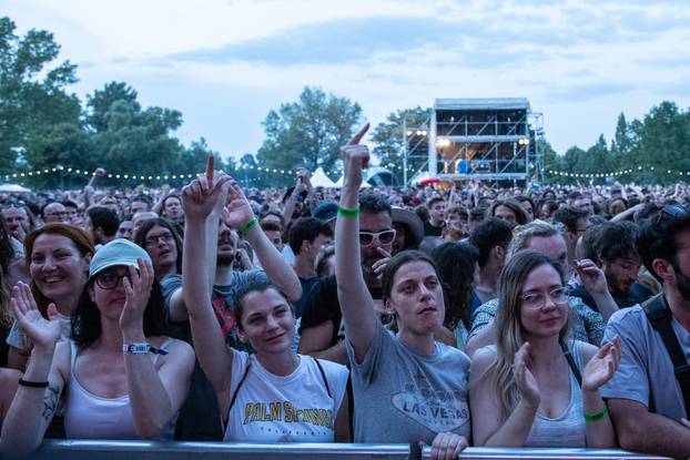 Zagreb: Nastup grupe Idles prvog dana 15. InMusic festivala