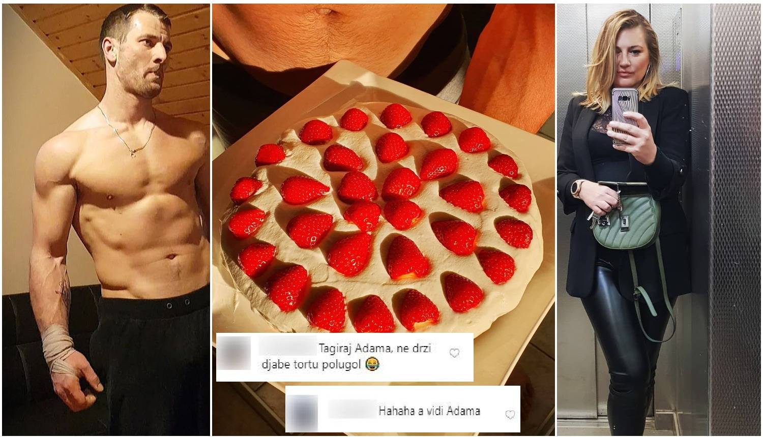 Goga objavila fotku, a gledatelji primijetili: Adam gol drži tortu