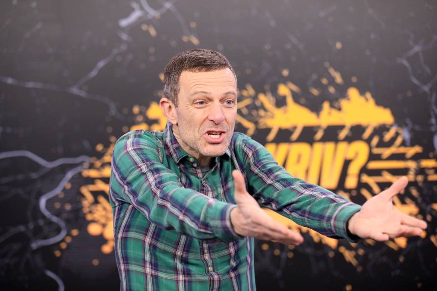 Zagreb: Snimanje emisije Tko je kriv