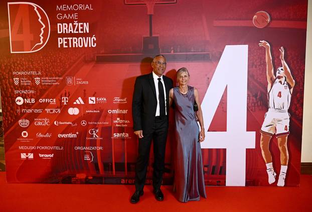 Zagreb: Gala večera povodom Memorijalne utakmica u sjećanje na Dražena Petrovića