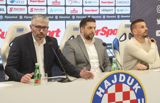 Split: Konferencija za medije u Hajduku