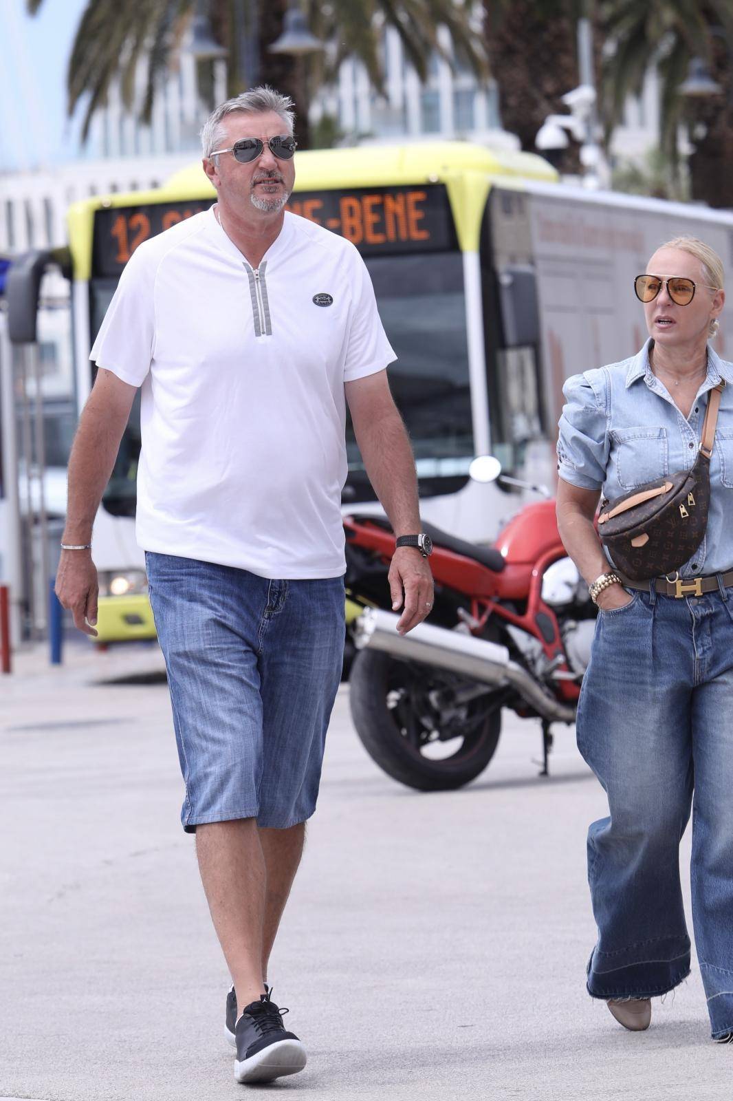 Toni Kukoč i supruga Renata došli u Dalmaciju, šetali rivom