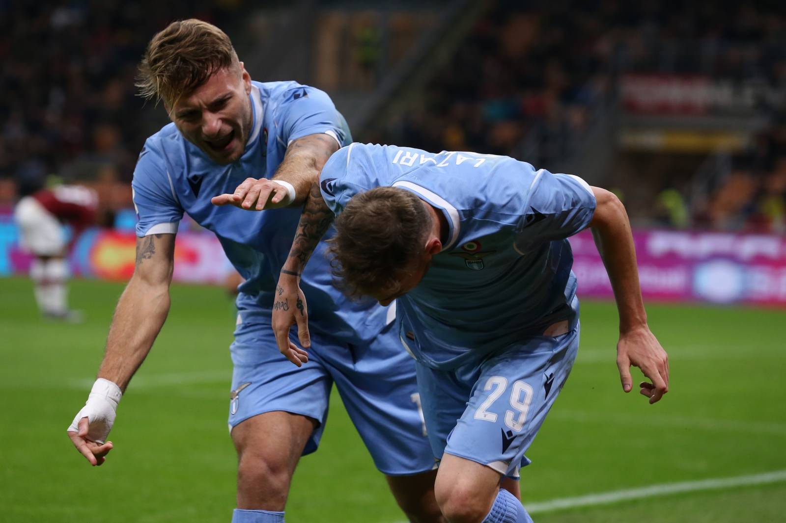 AC Milan v Lazio - Serie A - Giuseppe Meazza