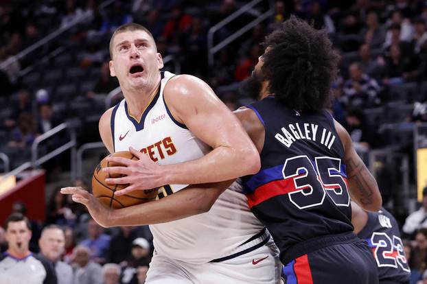 NBA: Denver Nuggets at Detroit Pistons