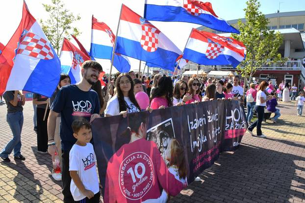Pogledajte fotografije. U Sl. Brodu održan Hod za život