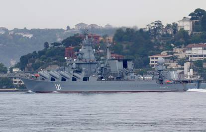 Oglasila se Rusija: 'U potonuću ruske krstarice Moskve poginuo jedan mornar, a 27 je nestalih'
