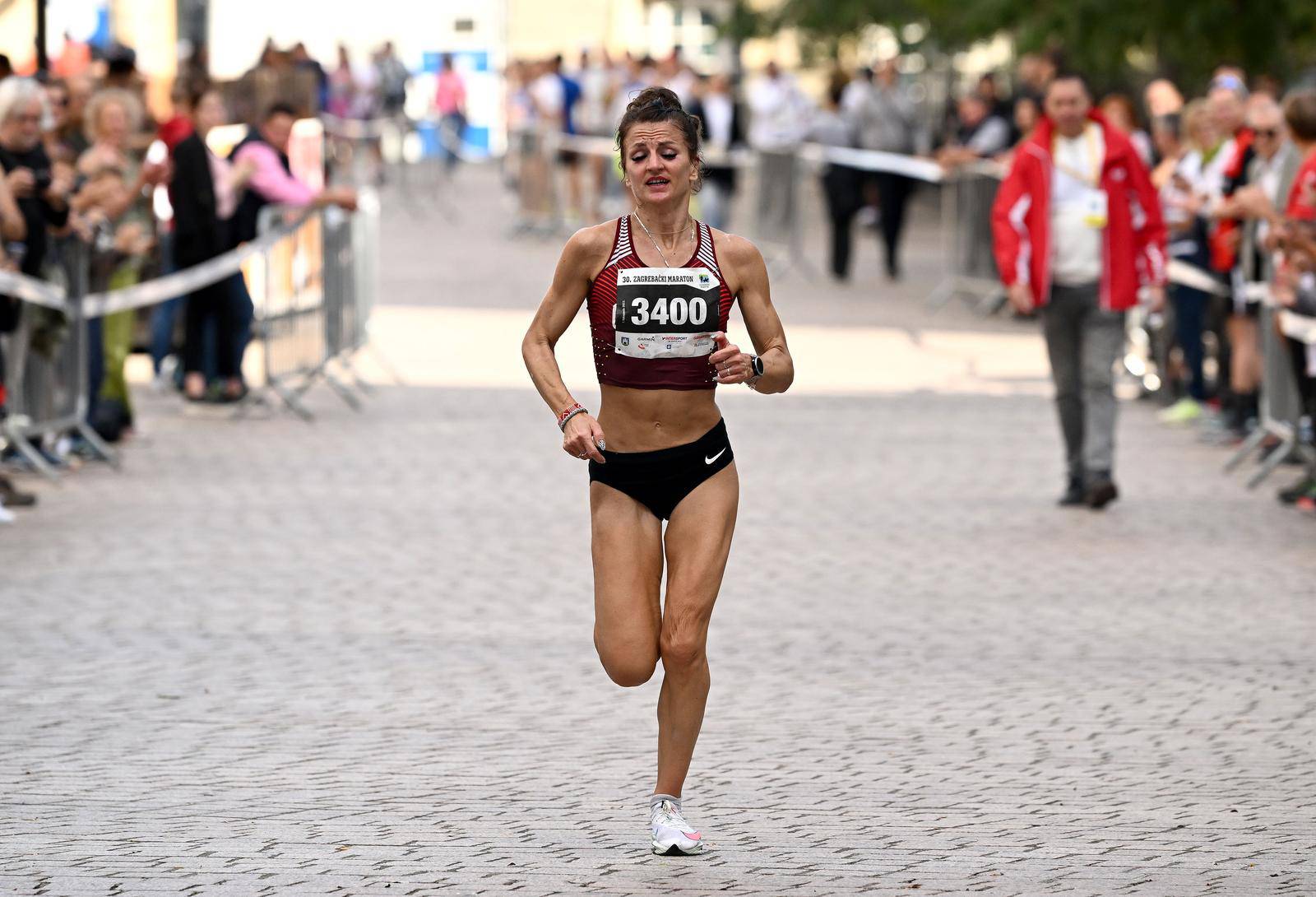 Zagreb: Cilj Garmin 10k utrke u sklopu 30. Zagrebačkog maratona