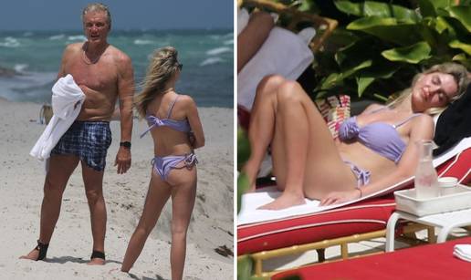 FOTO Glumac iz Rockyja oženio skoro 40 godina mlađu: Skinula se u bikini i pokazala obline...
