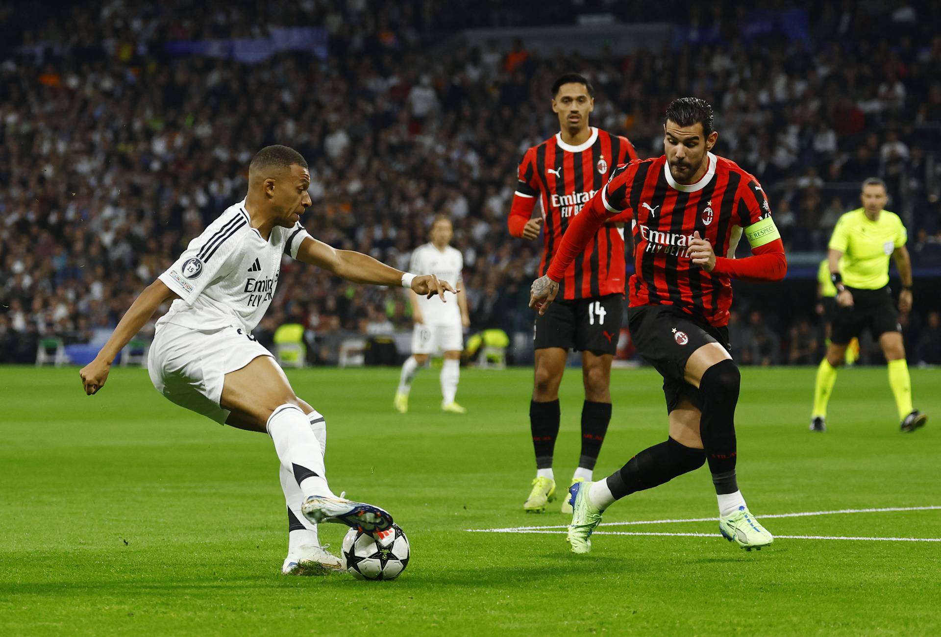 Champions League - Real Madrid v AC Milan