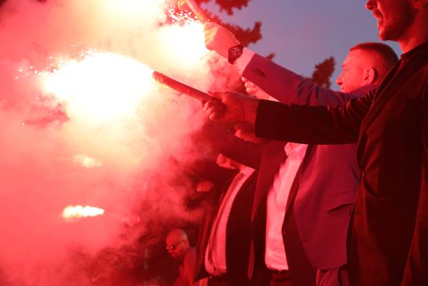 Split: Vjenčanje sina Nevenke Bečić