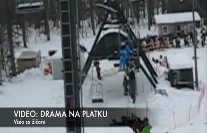 Drama na Platku: Ostao visjeti na žičari, spašen u zadnji čas