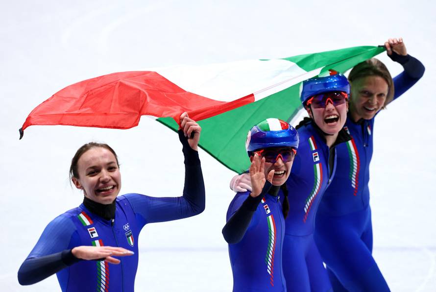 Short Track Speed Skating - Women's 3000m Relay - Finals