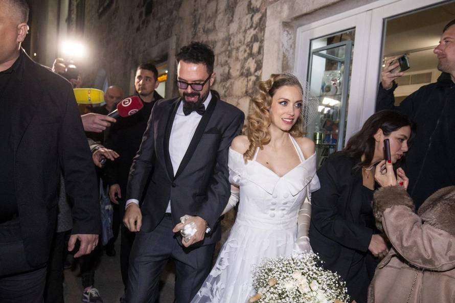 Split: Vjenčali se Petar Grašo i Hana Huljić