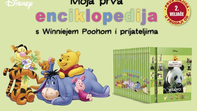 Kolekcija knjiga Moja prva enciklopedija s Winniejem Poohom i prijateljima