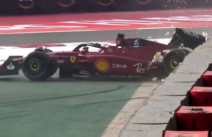 VIDEO Krš i lom na Formuli 1: Leclerc je izazvao dugi prekid