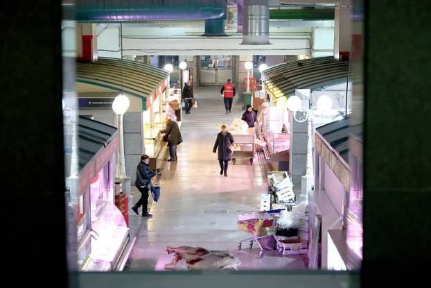 Zagreb: Unutarnji dio tržnice Dolac ponovno radi