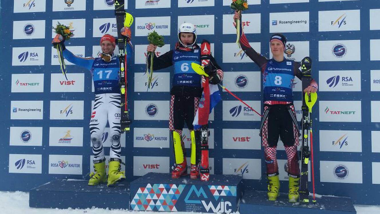 Istok Rodeš svjetski juniorski prvak u slalomu, Kolega treći!