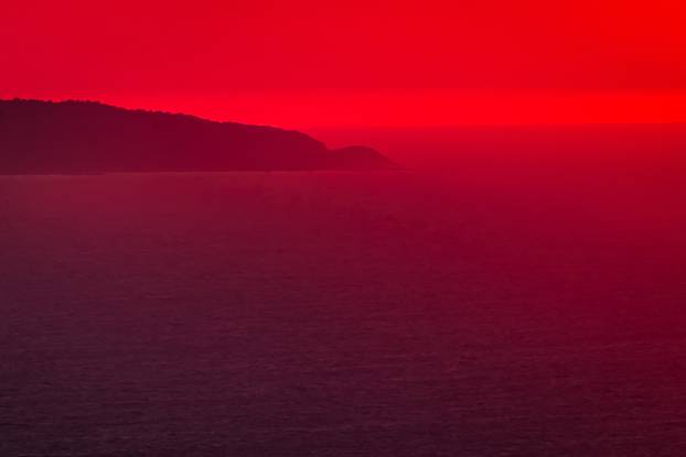 Vela Luka: Zalazak sunca