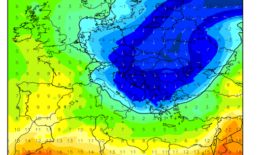 FOTO U Hrvatsku stiže neman sa sjevera: Temperature drastično padaju, evo gdje će biti najgore