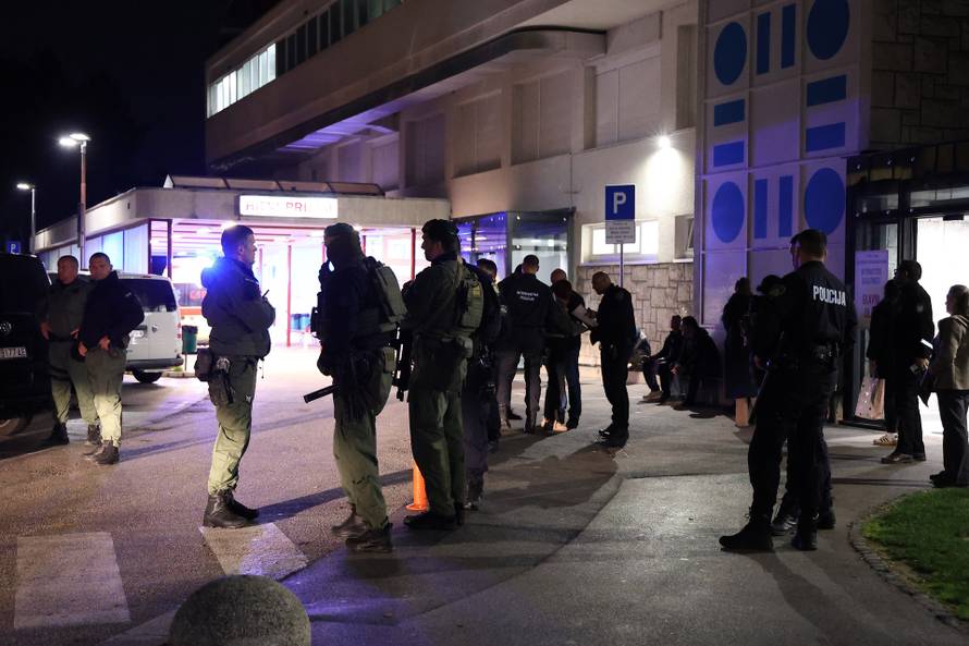 Požar u splitskom zatvoru, zatvorenici dolaze na hitni prijem u Firule