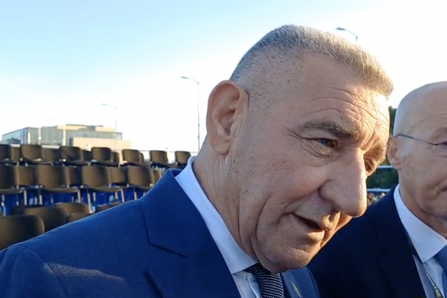 Izjava Ante Gotovine na mimohodu
