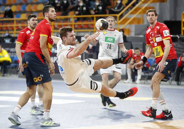 2021 IHF Handball World Championship - Main Round Group 1 - Spain v Germany