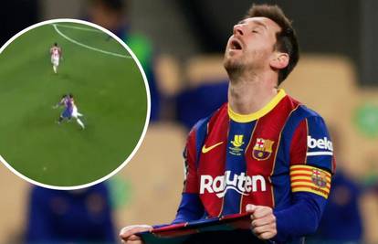 Messi izgubio živce, pljusnuo suparnika i zaradio prvi crveni u Barci: Bilbao osvojio Superkup!