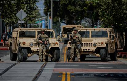 Najviše u povijesti SAD-a: Više od 2000 pripadnika Nacionalne garde na ulicama u gradovima