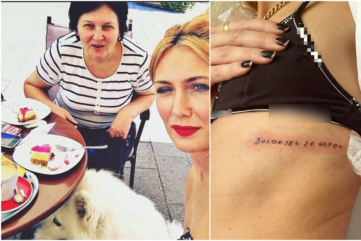 Ivana Mišerić pokojnoj mami posvetila je tetovažu: 'Njen rukopis, njena zadnja poruka...'