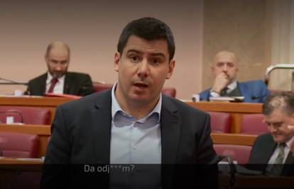 Josip Đakić Mostovom Grmoji u Saboru poručio: "Odje*i!"