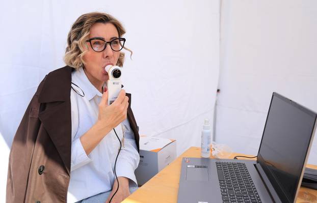 Zagreb: Obilježavanje Svjetskog dana zdravlja na Trgu bana Josipa Jelačića