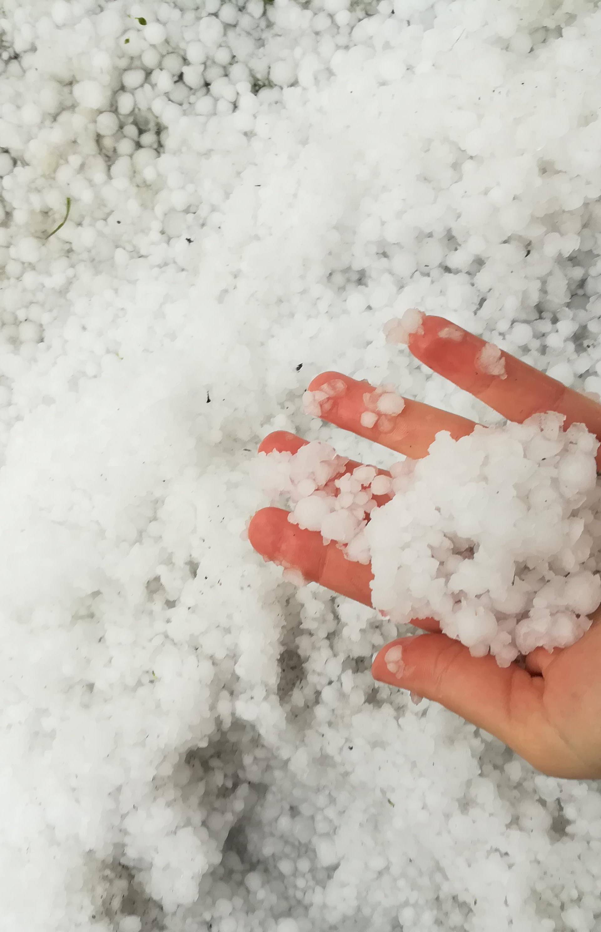 Nevrijeme na istoku Hrvatske: 'Nezapamćena tuča u ožujku...'