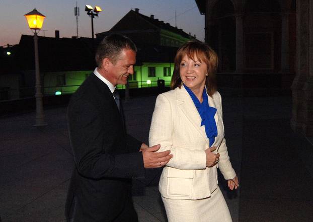 ARHIVA - 2009. Marija Bistrica: ?ur?a Adleši? crkveno se vjen?ala sa suprugom Staškom