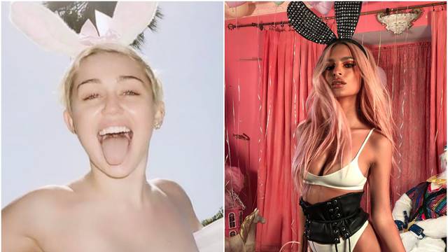 Miley i Emily 'počastile' fanove golišavim blagdanskim fotkama